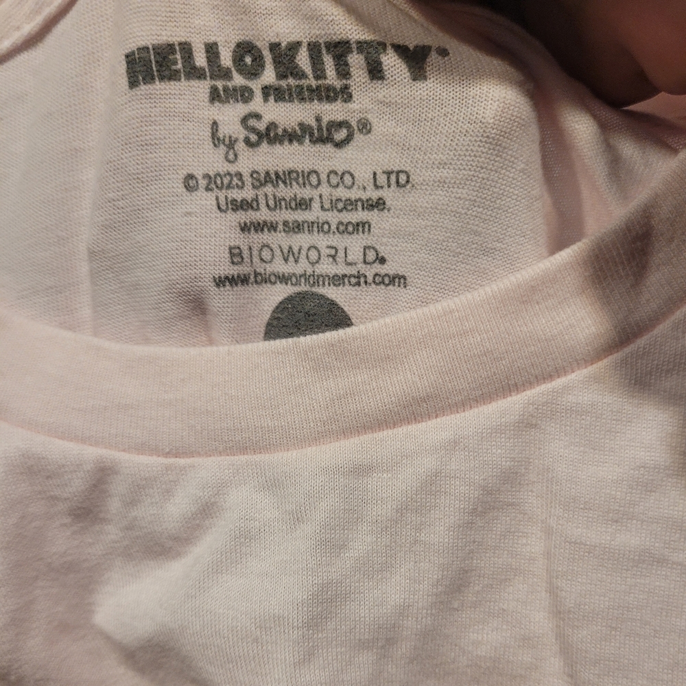 NWT Women's Pink Hello Kitty And Friends by Sanrio Graphic Tee Size 2XL - Picture 3 of 5